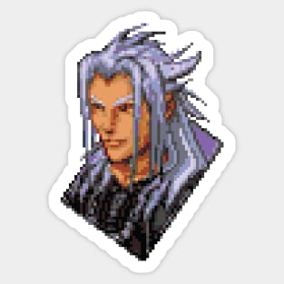 Organization XIII Xemnas Pixel Art Sticker